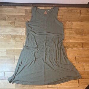 SO Olive Green Ribbed Top